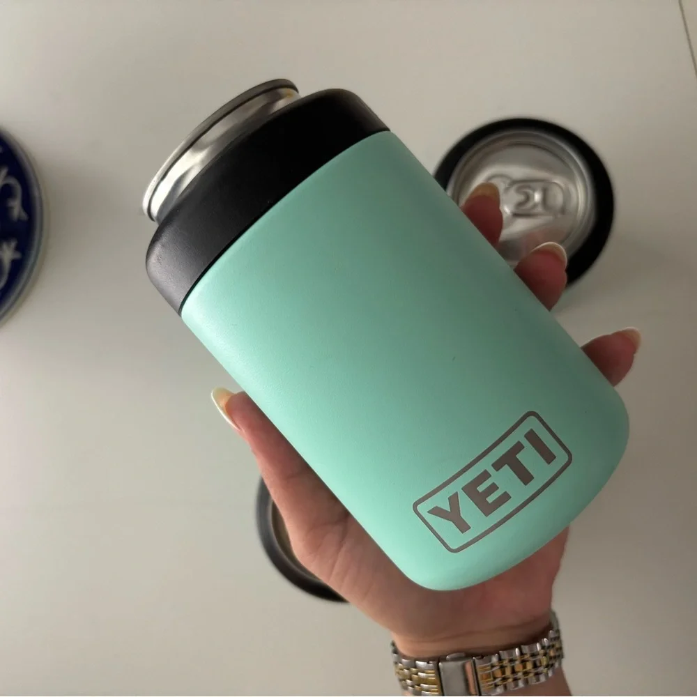 YETI Stainless Steel and Mint Tumblers - Picture 2 of 8